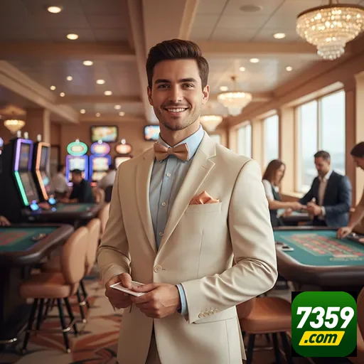 Ilustração de Experimente o aplicativo cassino 7359 com segurança total