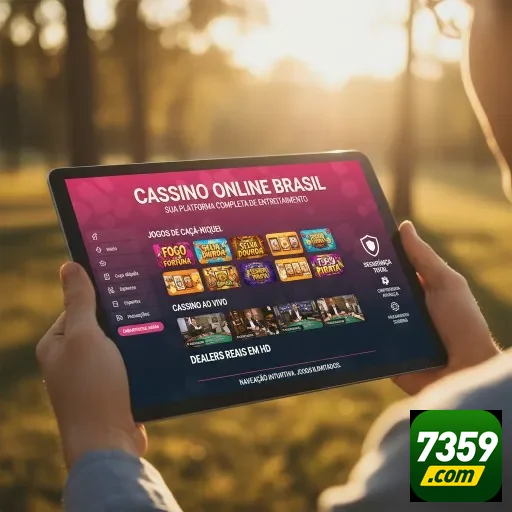 Ilustração de Aposte em Jogos de Slot com Facilidade e Segurança