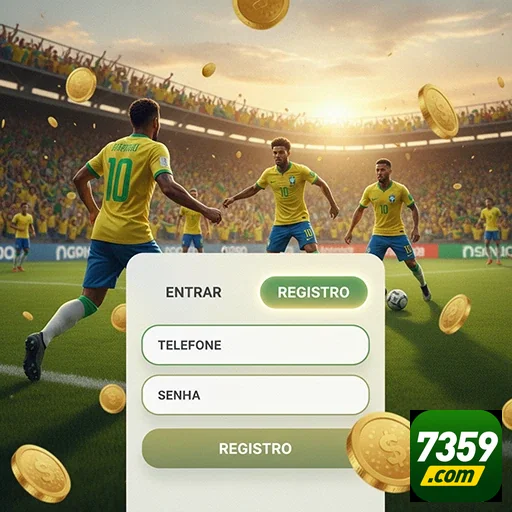 Ilustração de Descubra a Diversão de Jogos ao Vivo no 7359