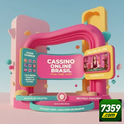 Ilustração de Descubra a Diversão de Jogos ao Vivo no 7359