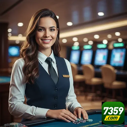 Ilustração de Acesse o cassino online 7359 com login rápido e seguro